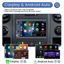8CORE 4+64G For Ford F150 2004-2008 Carplay Android Stereo Radio WiFi GPS NAVI