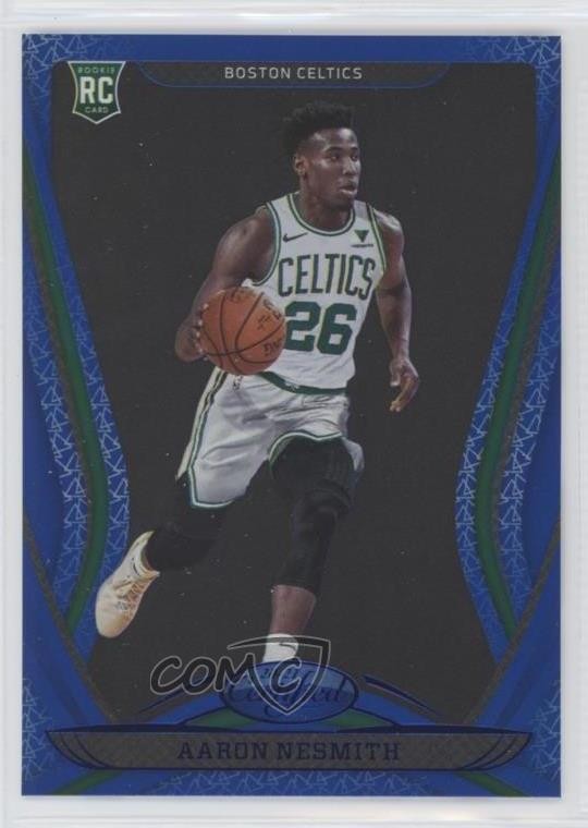 2020-21 Certified Mirror Blue Aaron Nesmith #187 7mw