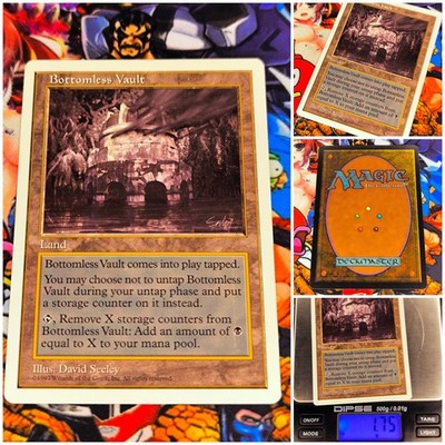 MTG Bottomless Vault     NM Magic TCG Core Fifth 5th Edition OG Vintage Land