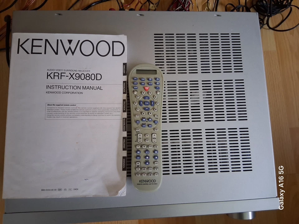 Kenwood KRF-X9080D AV-Receiver THX Dolby Digital DTS mit Anleitung - Bild 2 von 4