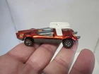 HOT WHEELS REDLINE SWINGIN WING * HTF ORANGE COLOR ! NEAR MINT CAR * ORIG. WING