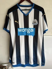 Puma Newcastle United 2015/2016 Home Football Soccer Jersey Men's XXL