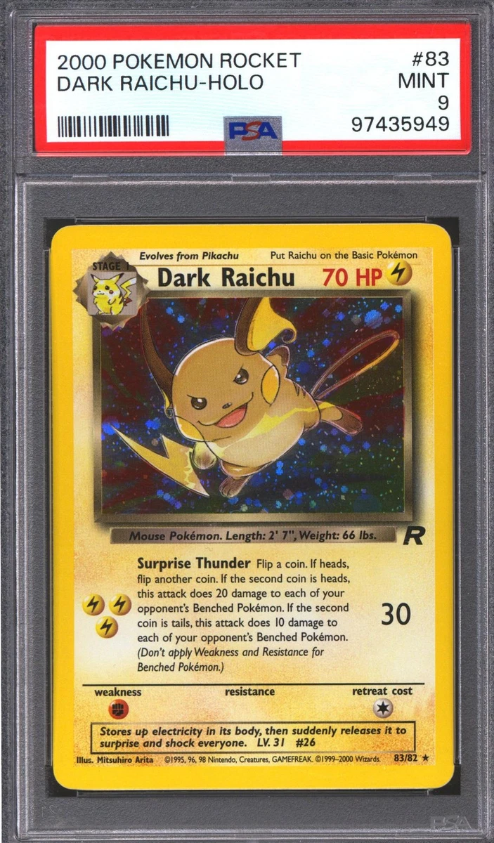 Pokémon TCG Professional Sports Authenticator (PSA) Team Rocket