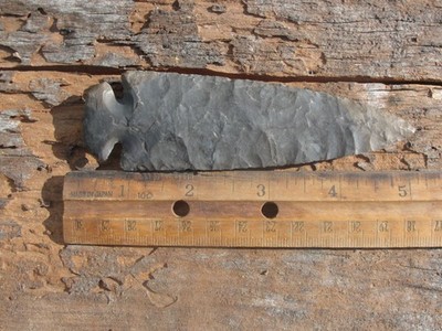 Dove Tail Arrowhead Knife Spear Point
