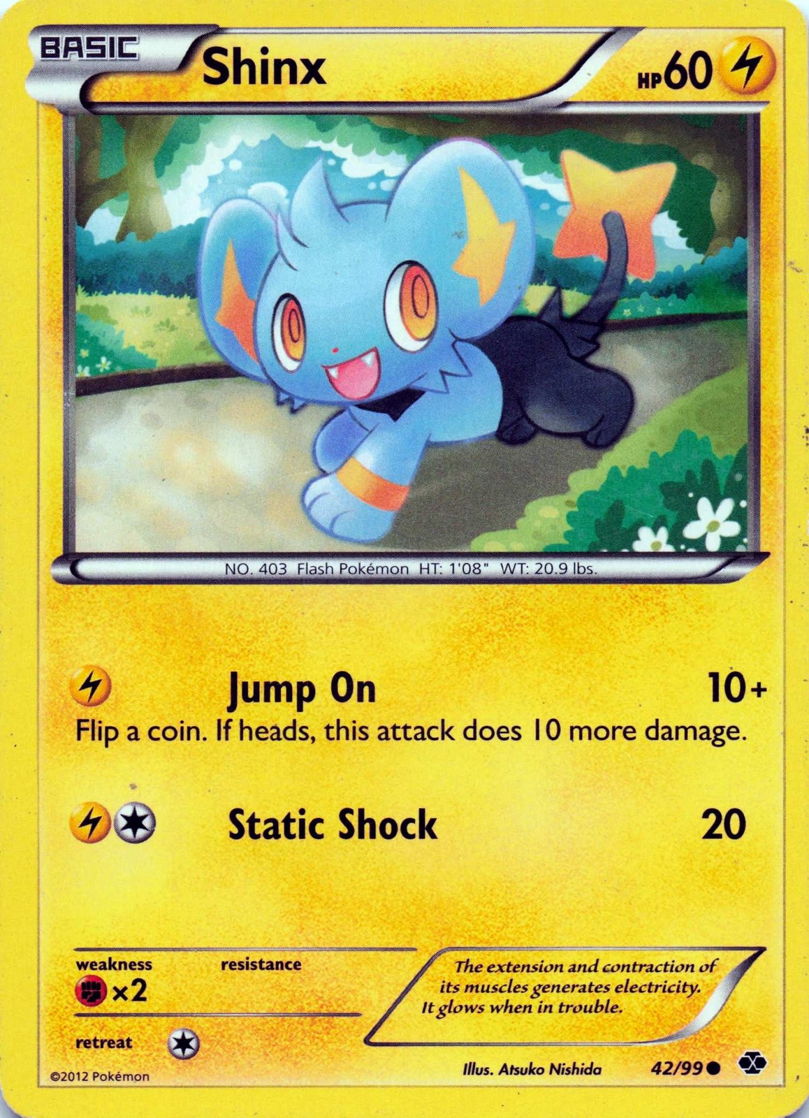 Shinx (42) 42/99 Next Destinies  - LP