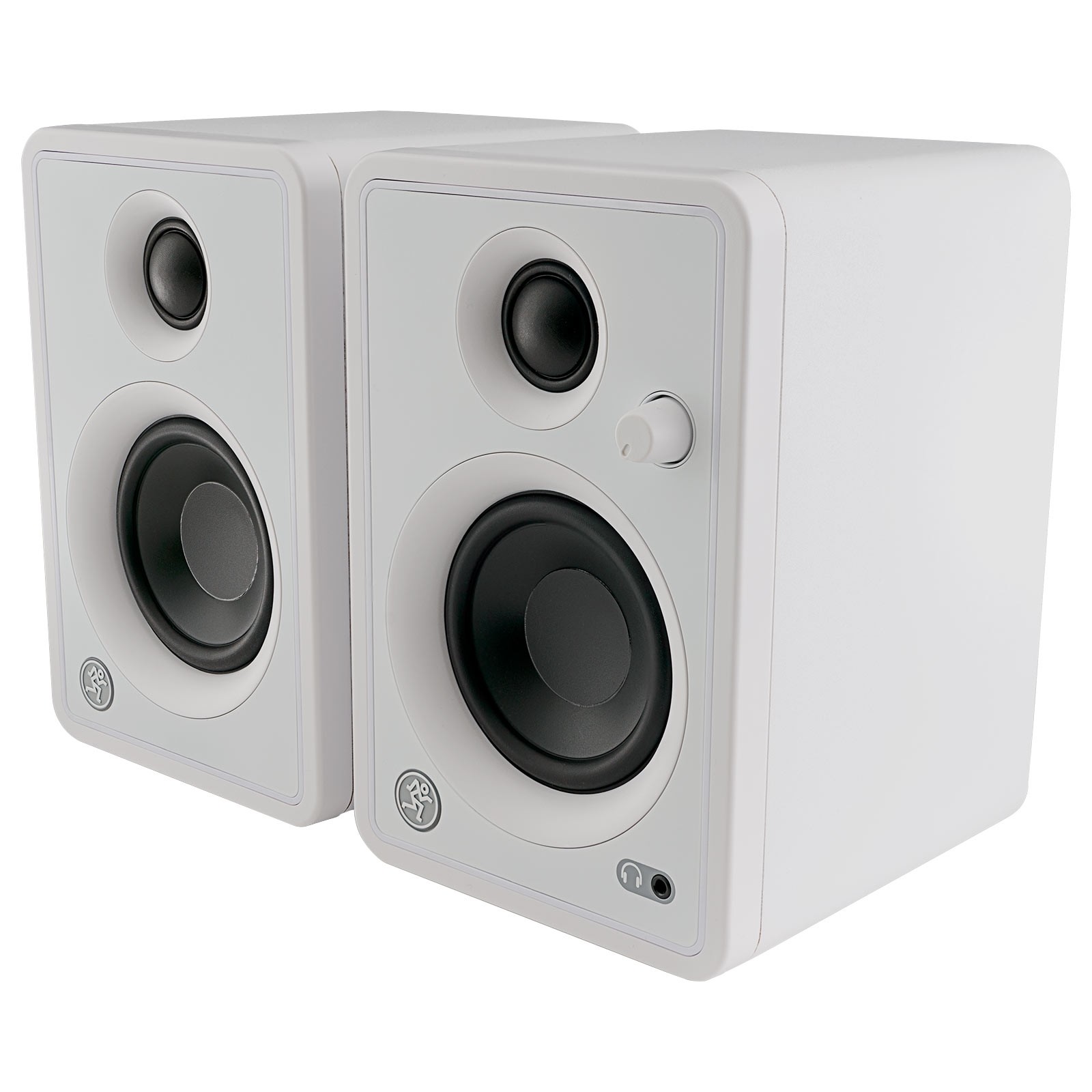Mackie CR3-X Limited Edition 3" White Multimedia Studio Monitor Speakers Pair
