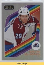 2023-24 O-Pee-Chee Platinum Retro Rainbow Nathan MacKinnon #R-44 READ