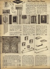 1960 PAPER AD 3 PG NuTone Door Chimes Intercom Radio Stereo Hi-Fi Ceiling Fans