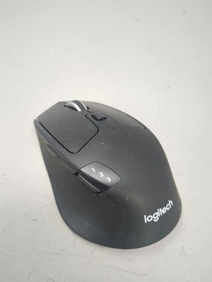 Logitech M720 Triathlon Bluetooth Wireless Mouse Tested Working* No USB Dongle *