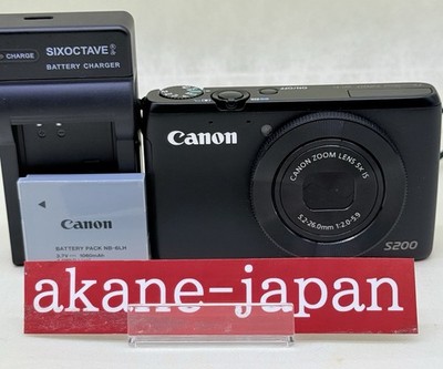 N.mint Canon PowerShot S200 white 10.1 MP Digital Camera #188 | eBay