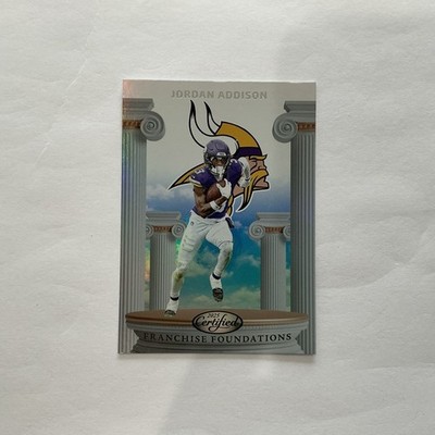 2025 Certified JORDAN ADDISON Franchise Foundations Insert #FFOJAN Vikings