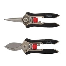 Wilkinson Sword Precision Bypass Pruner Secateurs Snips Twin Pack Gardening Set