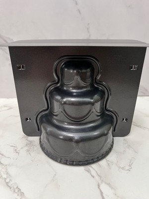 RBV Birkmann 3 Tier Small Metal Cake Pan for Birthdays Baby's 1st RARE