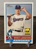 2025 Topps Heritage WYATT LANGFORD Texas Rangers ALL STAR ROOKIE CUP Card #29