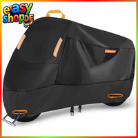 Motorrad Abdeckplane Wasserdicht 300D Oxford Xl 210X95X125Cm Mit 4