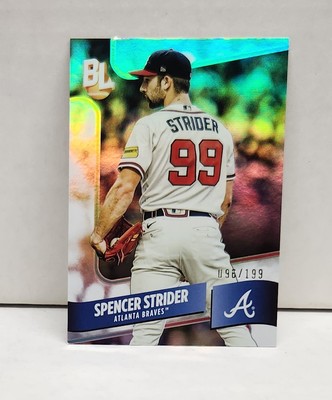 SPENCER STRIDER 2024 Topps Big League Wrapper Redemption ~ Braves #'d /199