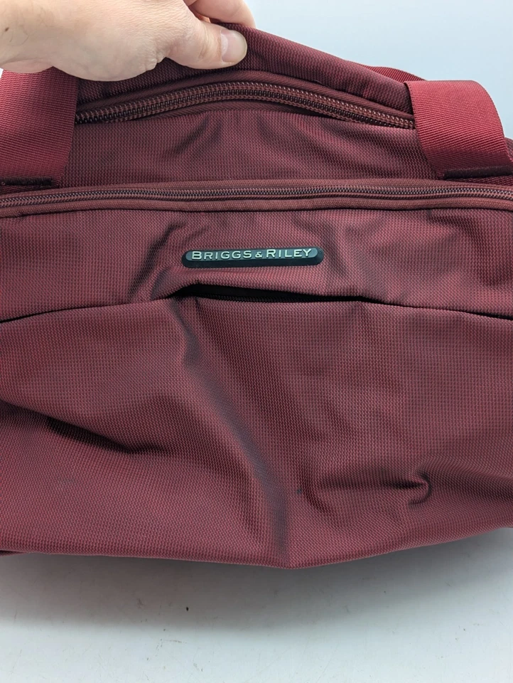 Briggs & Riley TC116-12 Travelware Duffel Bag Weekender Carry On Luggage w/Strap - Image 3 of 4