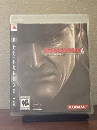 Metal Gear Solid 4: Guns of the Patriots - Sony PlayStation 3 CIB Tested