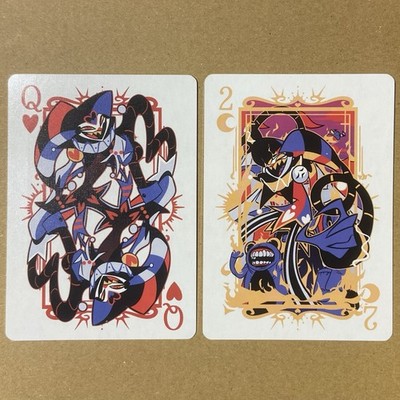 HELLUVA BOSS foil FizzaOzzie プロモ カード 正規品 Helluva Boss Fizzarolli Gold Foil Playing Cards Shark Robot