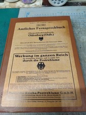 Amtl Fernsprechbuch 1926 derOberpostdirektion Oldenburg i. O.