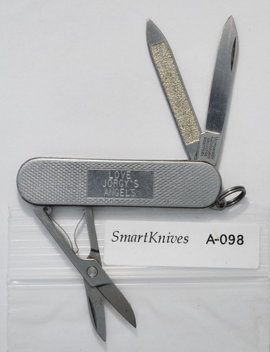 Victorinox Broker Schweizer Taschenmesser, retired, gebraucht, top mit Namen #A098