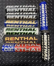Renthal Dirtbike Motorcycle Handlebar Pads Lot Of 8