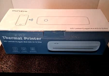 MinZhi Portable Thermal Printer A80 Wireless Printer