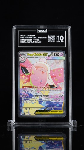 Mega Clefable ex graded TAG 10 for sale on eBay