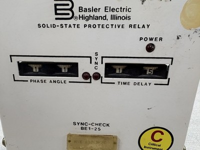 BASLER BE1-25 266 SOLID STATE RELAY
