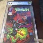 Spawn #1 9.6 White Pages, Graded by CGC.