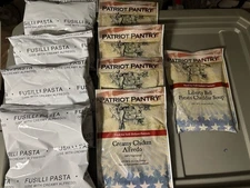 #1 Freeze Dried Food 20 Servi Patriot Pantry Chicken Alfredo Potato Cheddar Soup
