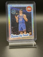 Topps 2025-26 Brooks Barnhizer #TC-BB Rookie Thunder 1980-81 Silver Pack NBA