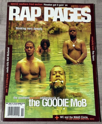 RAP PAGES Magazine November 1995 Goodie Mob Roy Ayers Fat Joe Rap-A-Lot USA