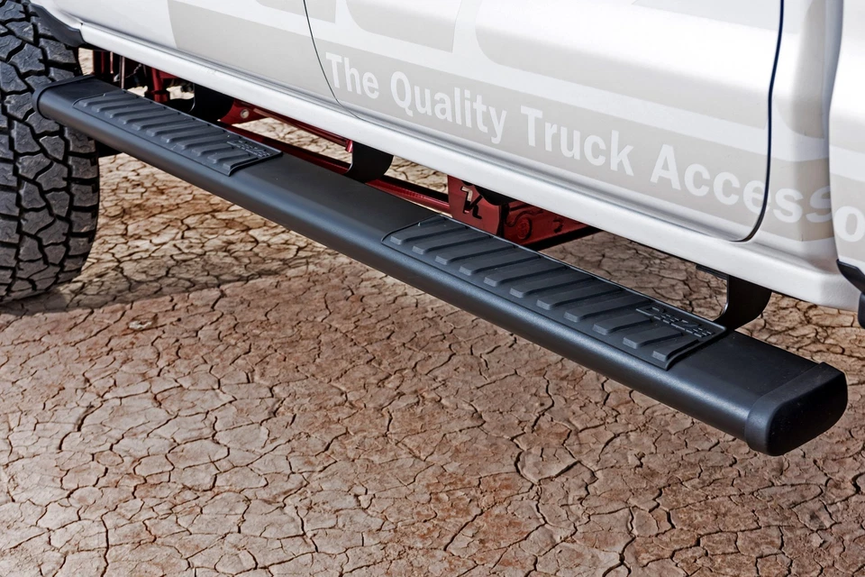 For Ram 1500 2013-2024 Dee Zee DZ16121 6" Black Rectangular Nerf Bars Foto 2 de 4