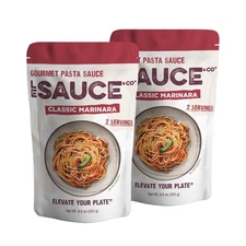 Always Fresh, Two Servings, Classic Marinara Gourmet Pasta Sauce 2-pack, Le S...