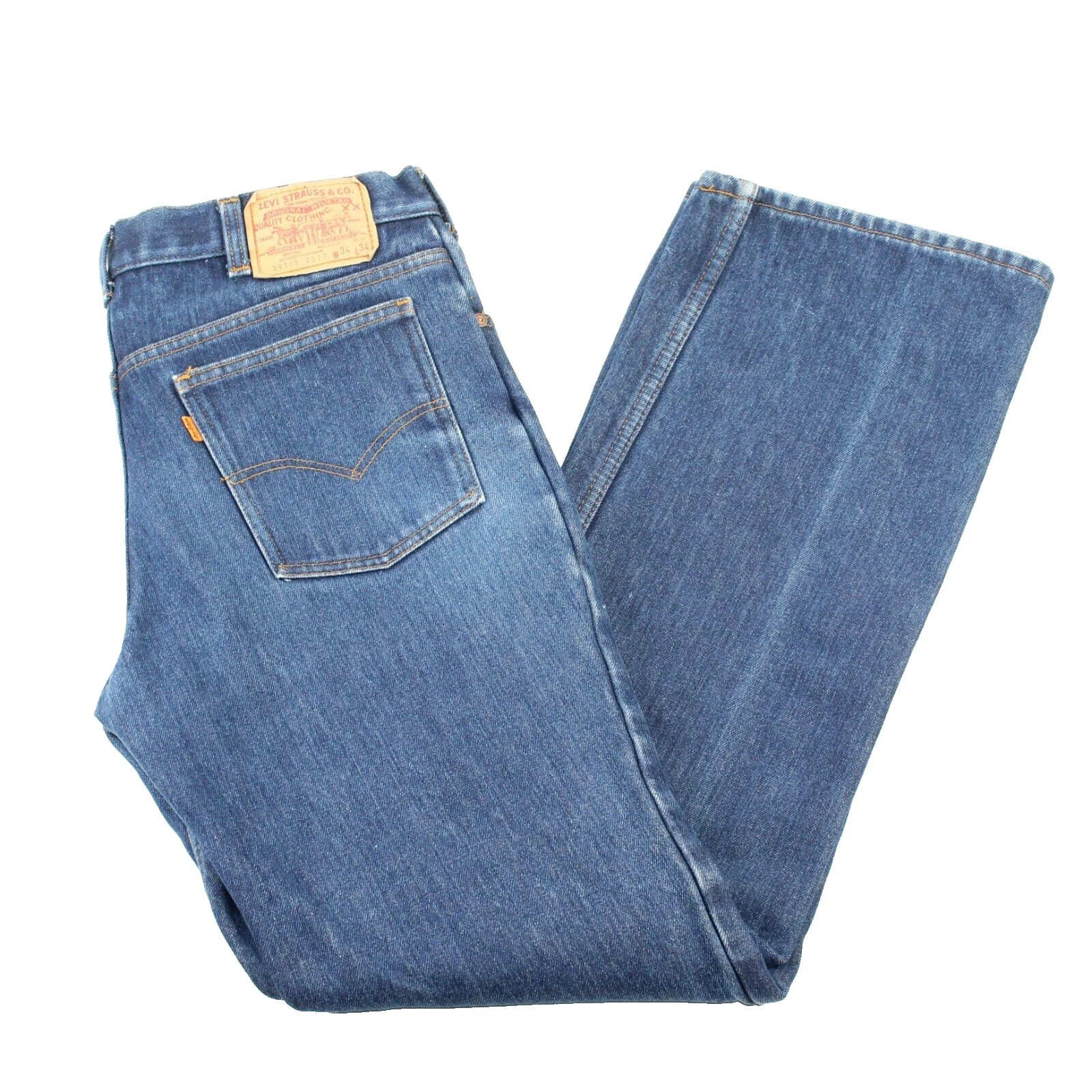 Jeans vintage diaria de poliéster para De hombre