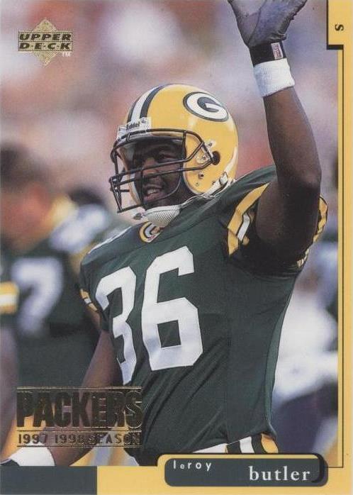 1998 Upper Deck Green Bay Packers LeRoy Butler #GB15 - 1 of 2
