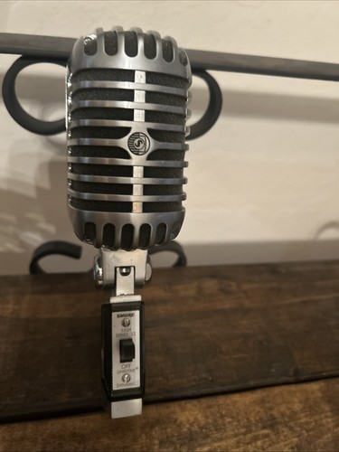 Shure 55SH Series II Unidyne Cardioid Dynamic Vocal ELVIS Microphone FREE SAME - Picture 2 of 2