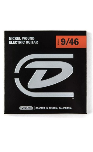 Dunlop DEN0946 Electric Guitar Strings, Light Top Heavy Bottom 9-46