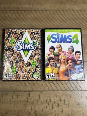 The Sims Bundle Lot Sims 3 and Sims 4 (Windows/Mac: Mac and Windows, 2009)
