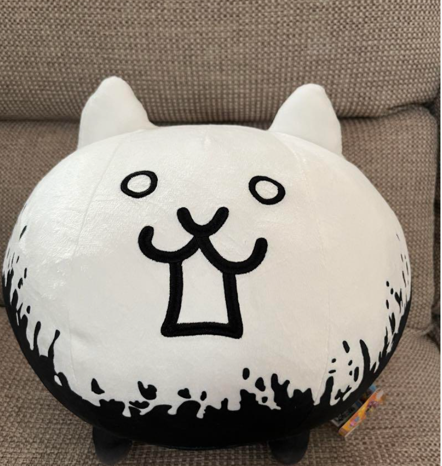 The Battle Cats Crazy Cat & Ultra Souls (Momotaro) Big Plush Doll