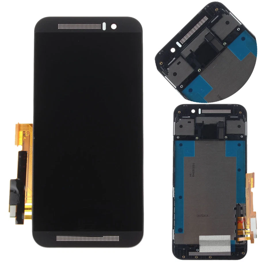 For HTC ONE M9 Full Glass LCD Display Touch Screen Digitizer Assembly with Frame - Image 3 of 4