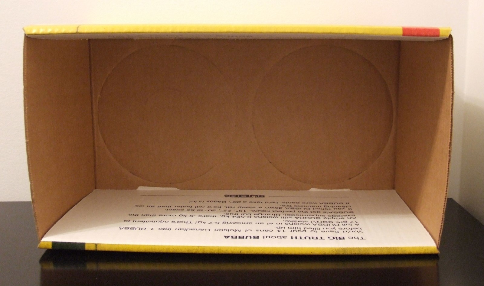 TORONTO MAPLE LEAFS MOLSON CANADIAN BUBBA BOX HOLDS TWO 5 LITRE MINI