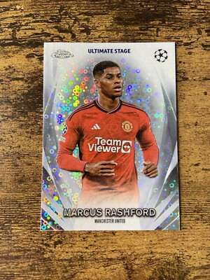 2023-24 Topps UCC Uefa Flagship Marcus Rashford Ultimate Stage Manchester United