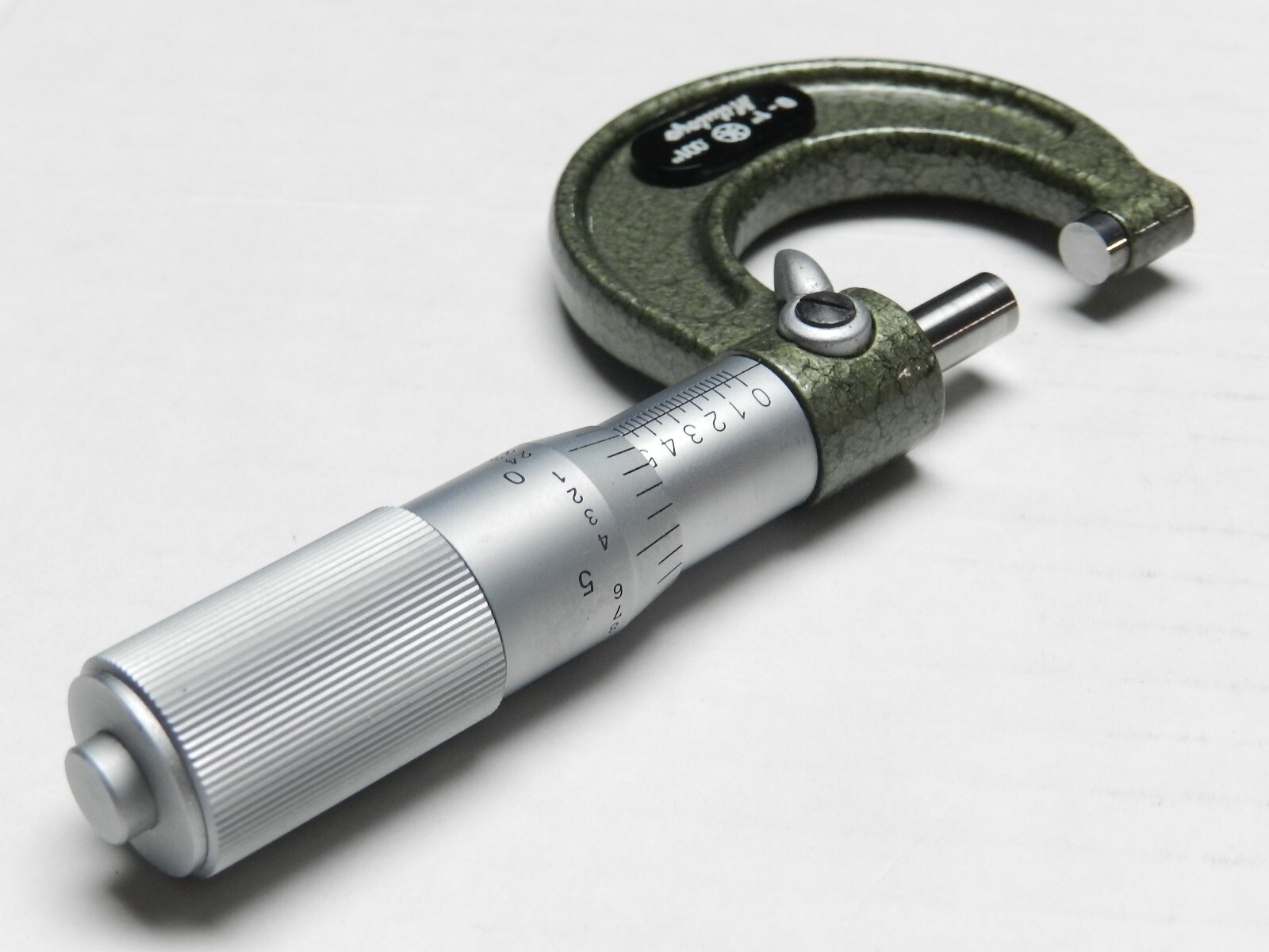 MITUTOYO 01” OUTSIDE MICROMETER No. 103127, MACHINIST TOOLS eBay