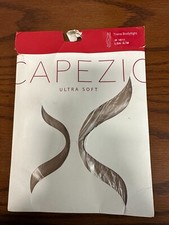 Capezio 1811 Trans Bodytight Ultra Soft Clear Adjustable Straps Nude S/M