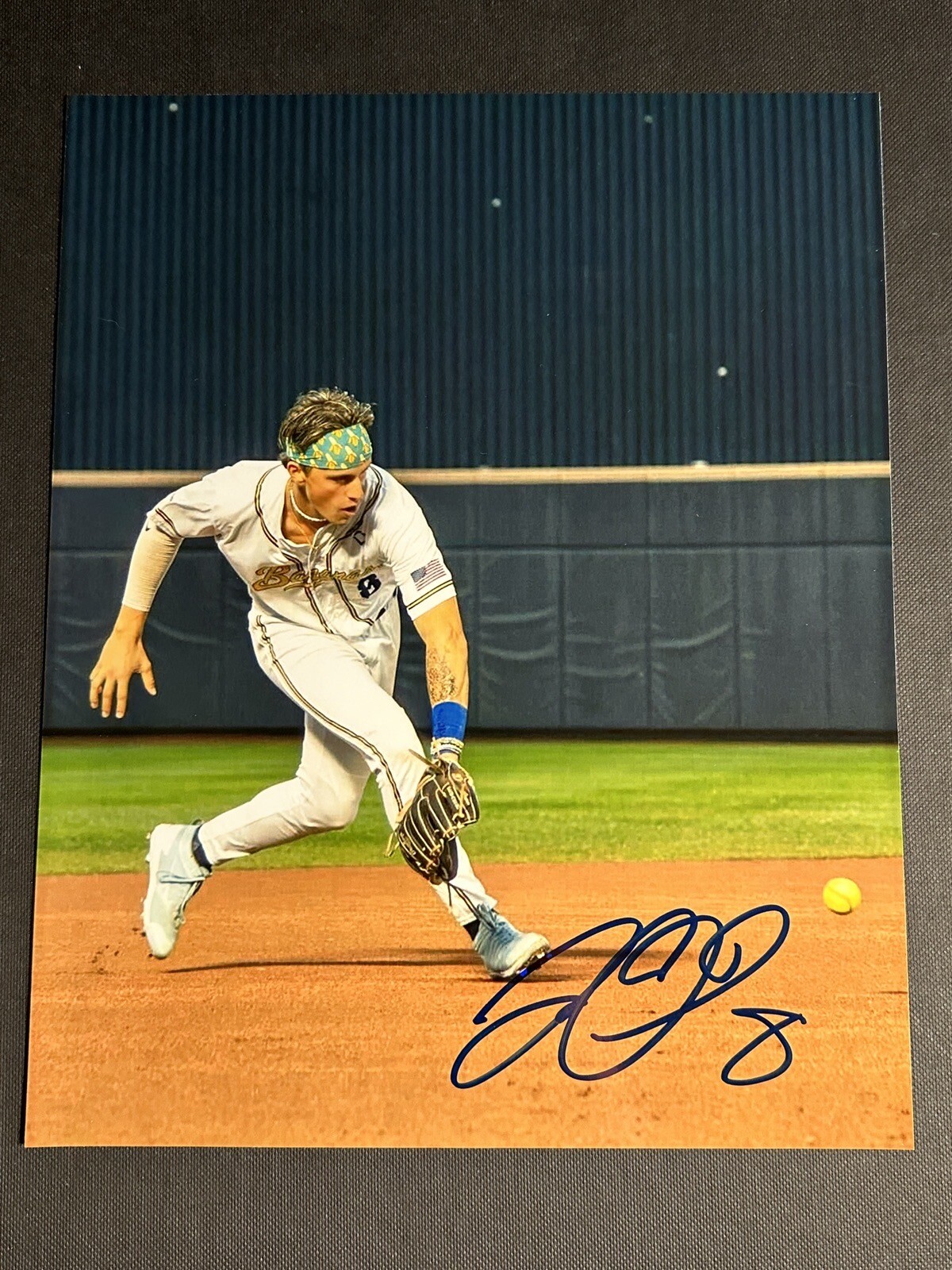 Jackson Olson Signed 8x10 Photo Auto Savannah Bananas Autograph