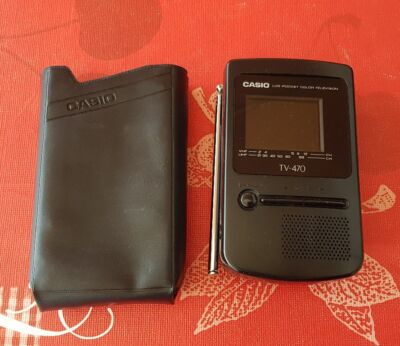 105I)  Casio LCD   Pocket Color Television   TV - 470