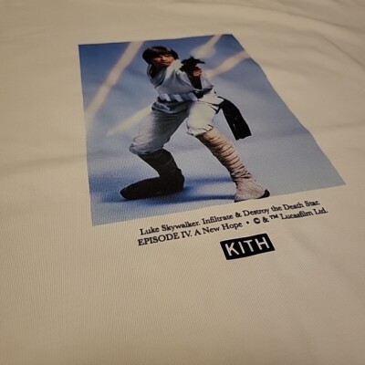 KITH STAR WARS Luke Poster Tee Lサイズ