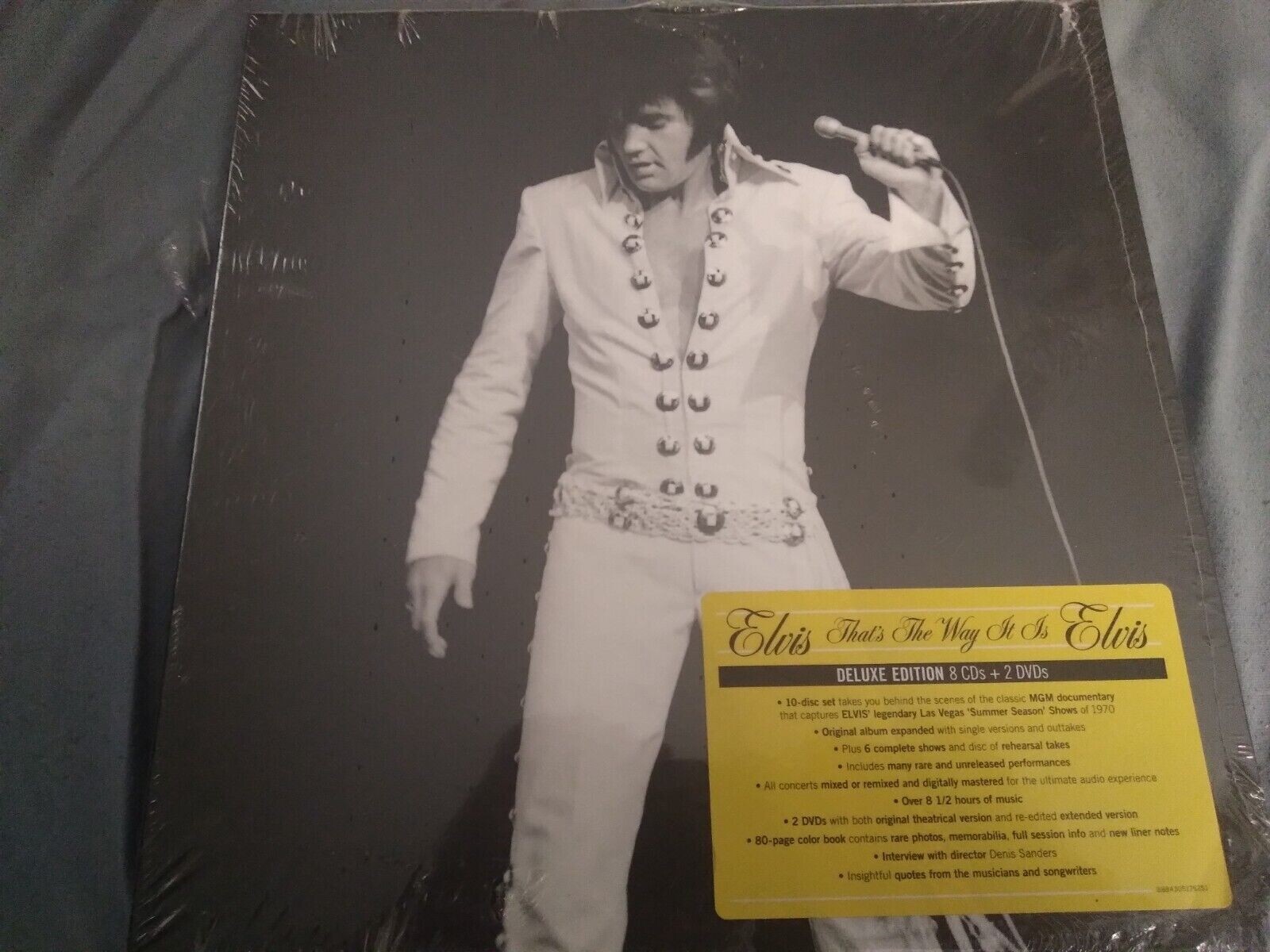 Elvis Presley Thats The Way It Is Sealed OOP 8CD/2DVD